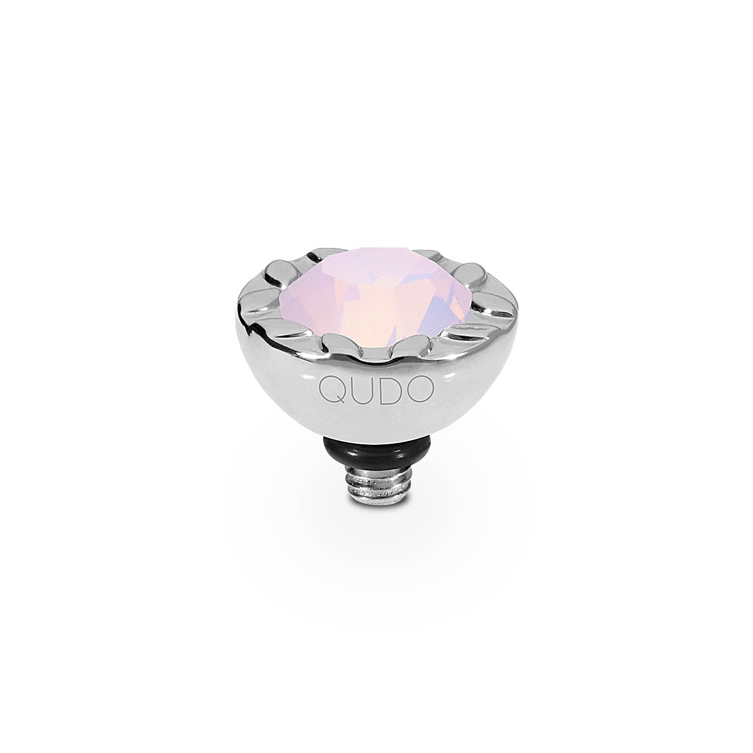 Melara Top 0.4" - Silver rose opal