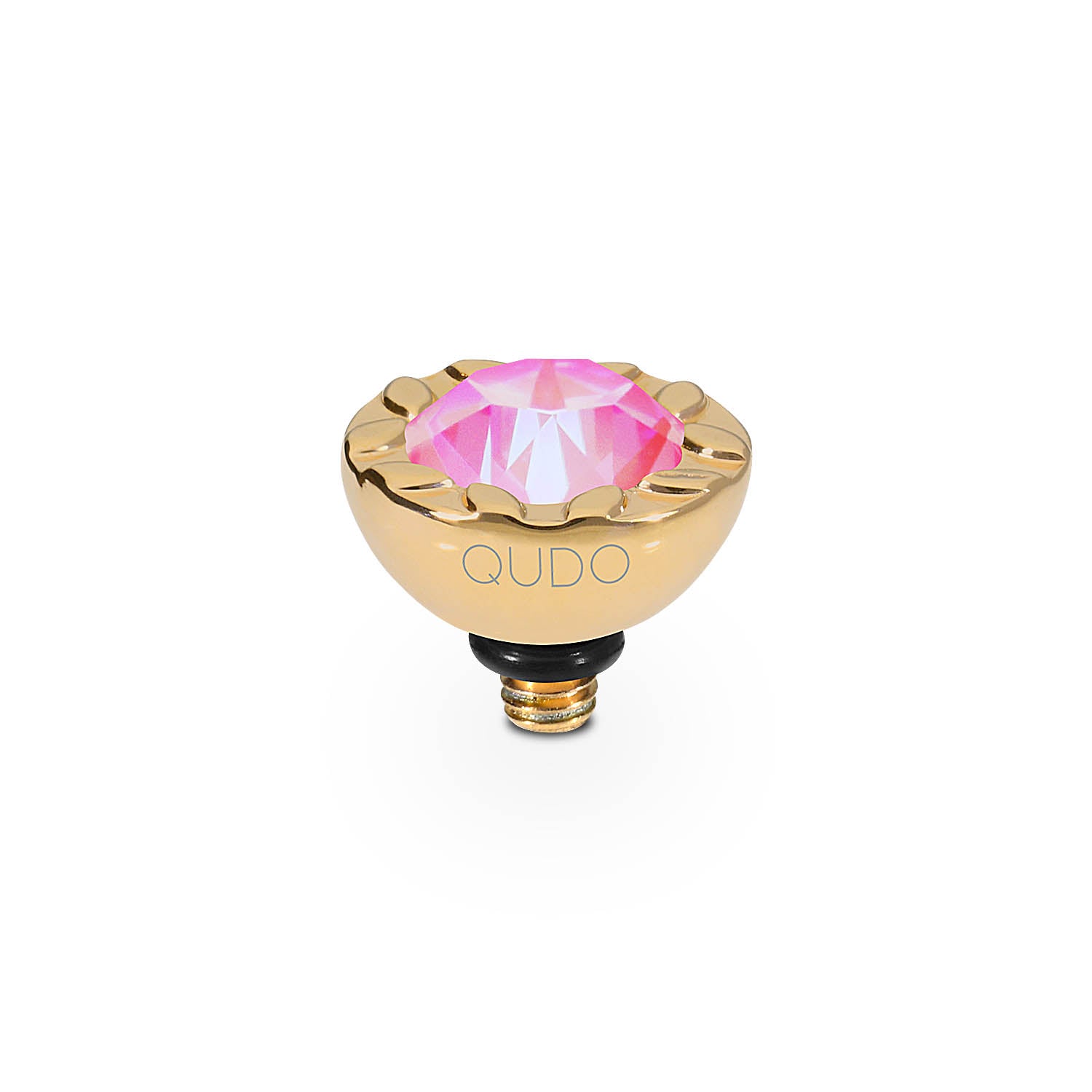 Melara Top 0.4" - Gold crystal lotus pink delite