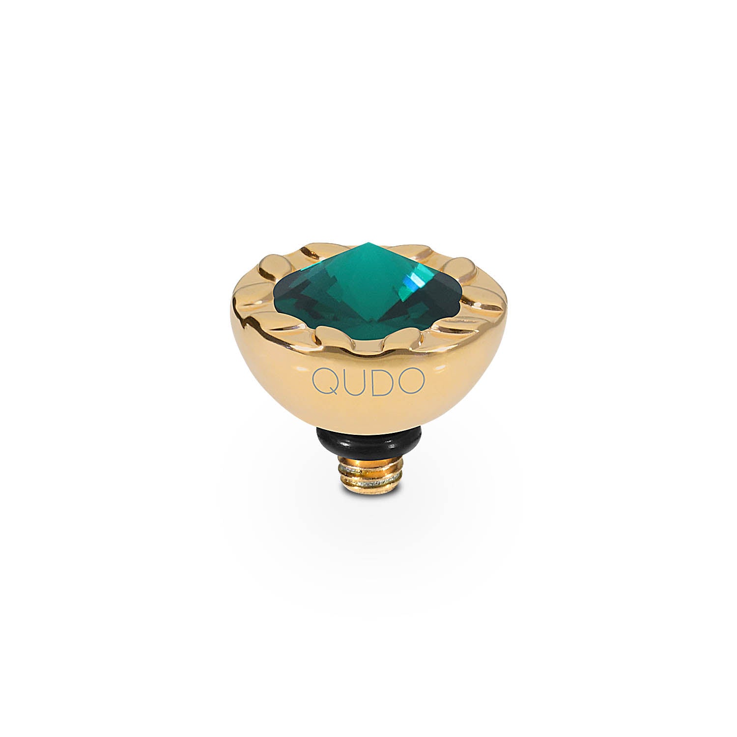 Melara Top 0.4" - Gold emerald