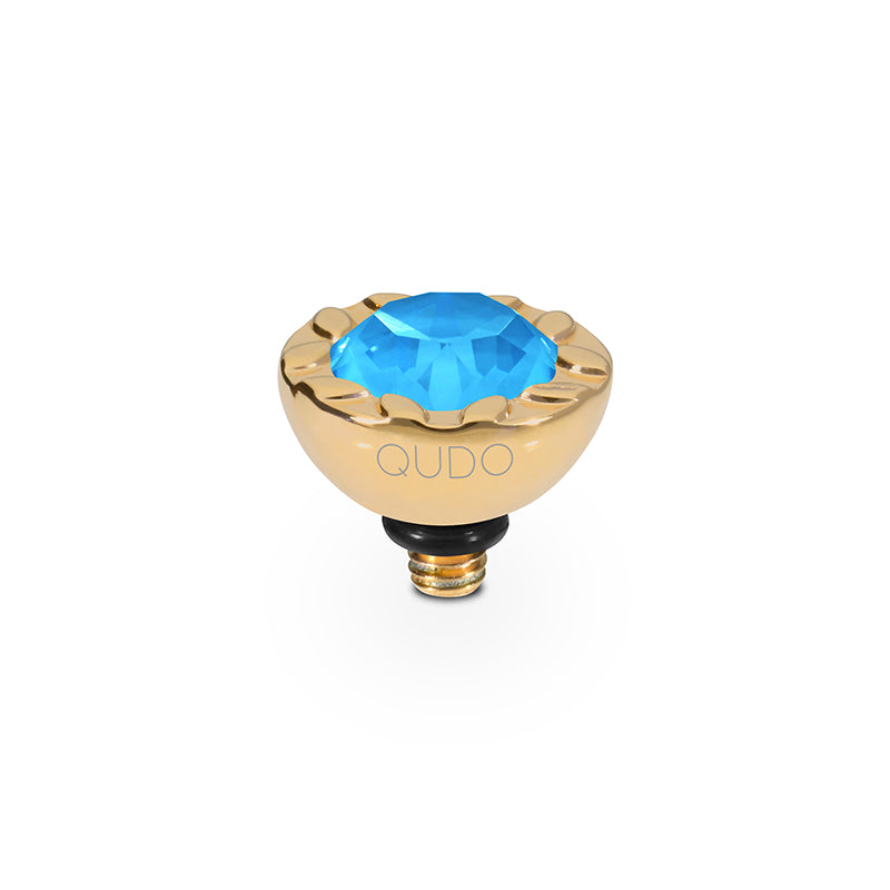 Melara Top 0.4" - Gold Crystal Electric Blue Ignite