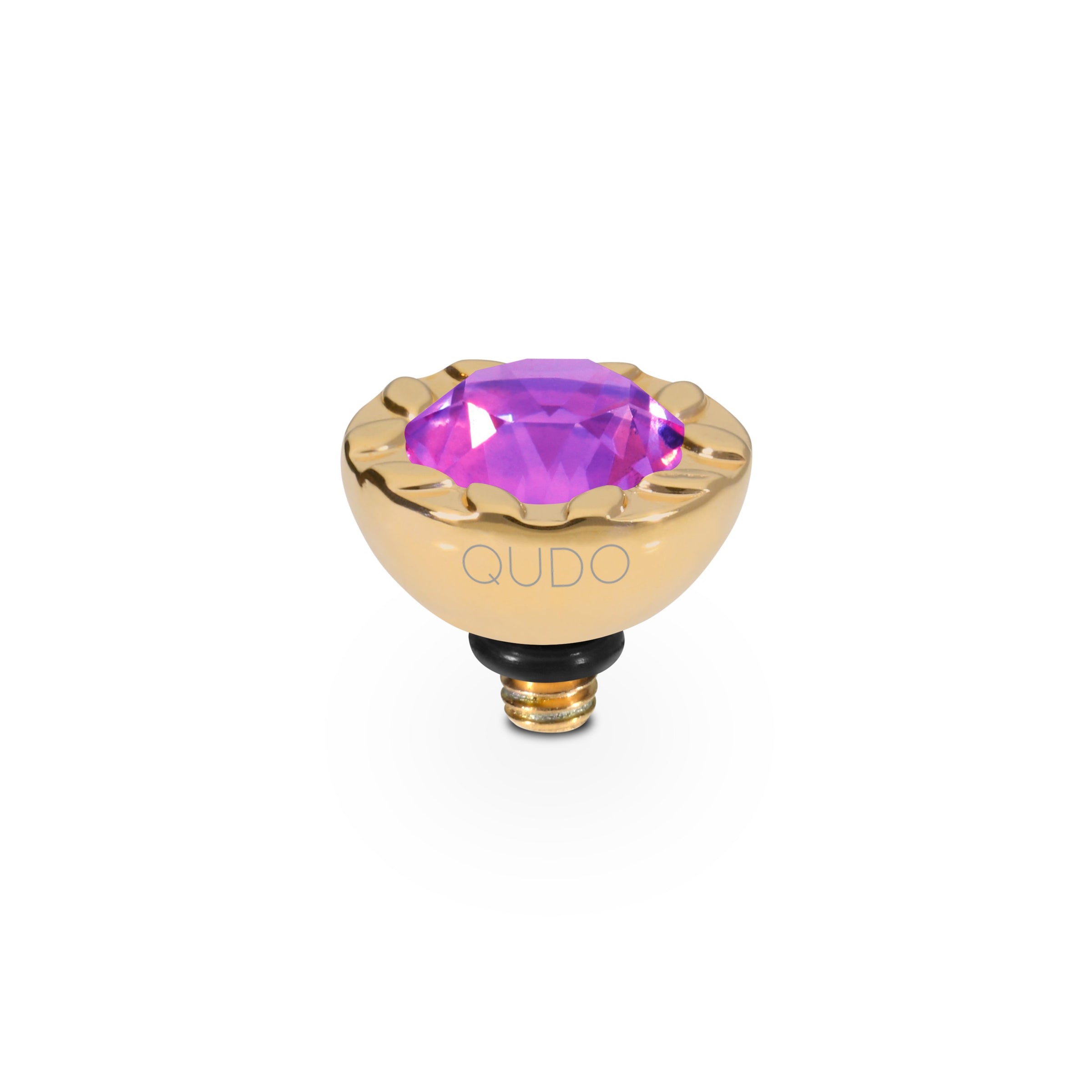 Melara Top 0.4" - Gold Crystal Electric Violet Ignite