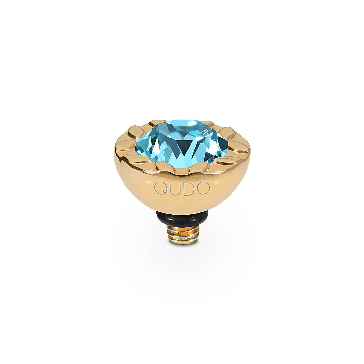 Melara Top 0.4" - Gold Light Turquoise