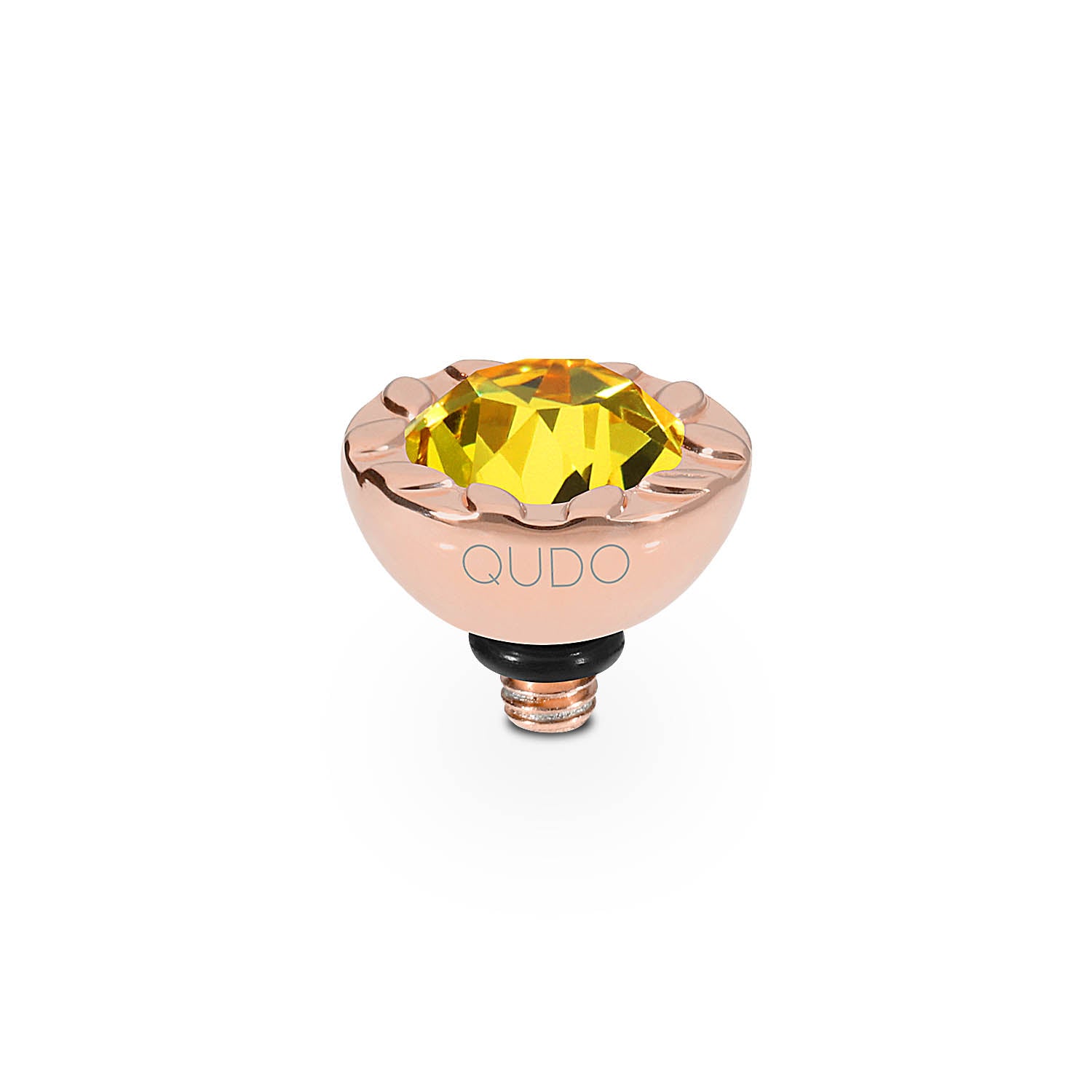 Melara Top 0.4" - Rose Gold light topaz