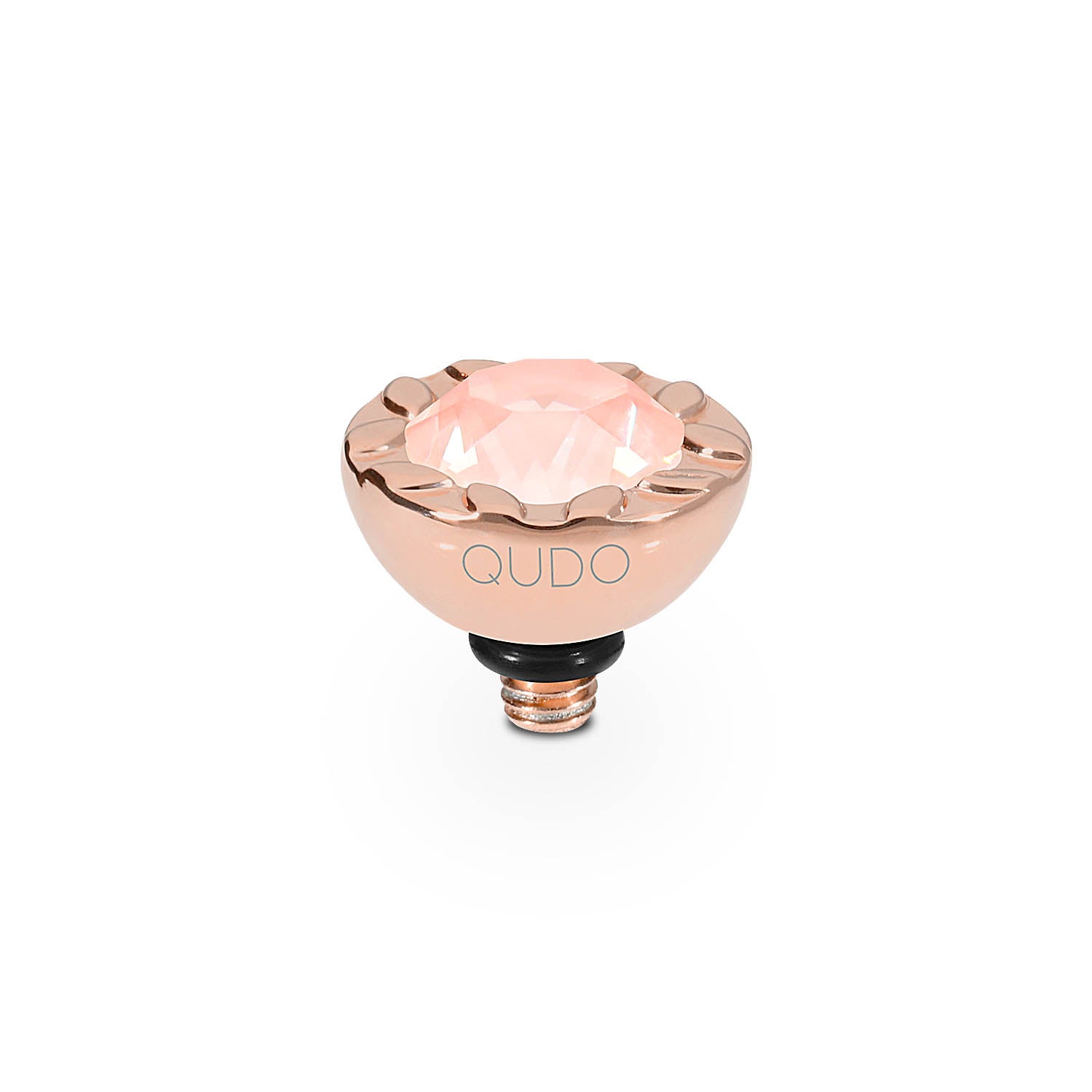 Melara Top 0.4" - Rose Gold Crystal Flamingo Ignite