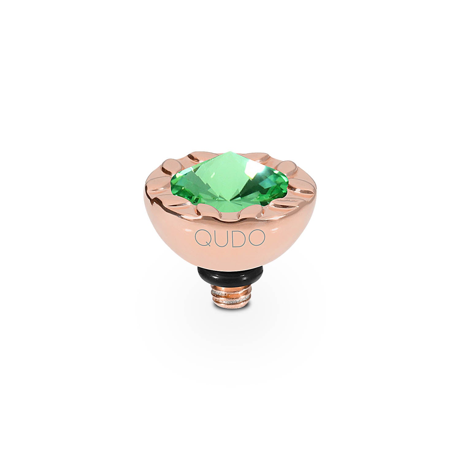 Melara Top 0.4" - Rose Gold peridot