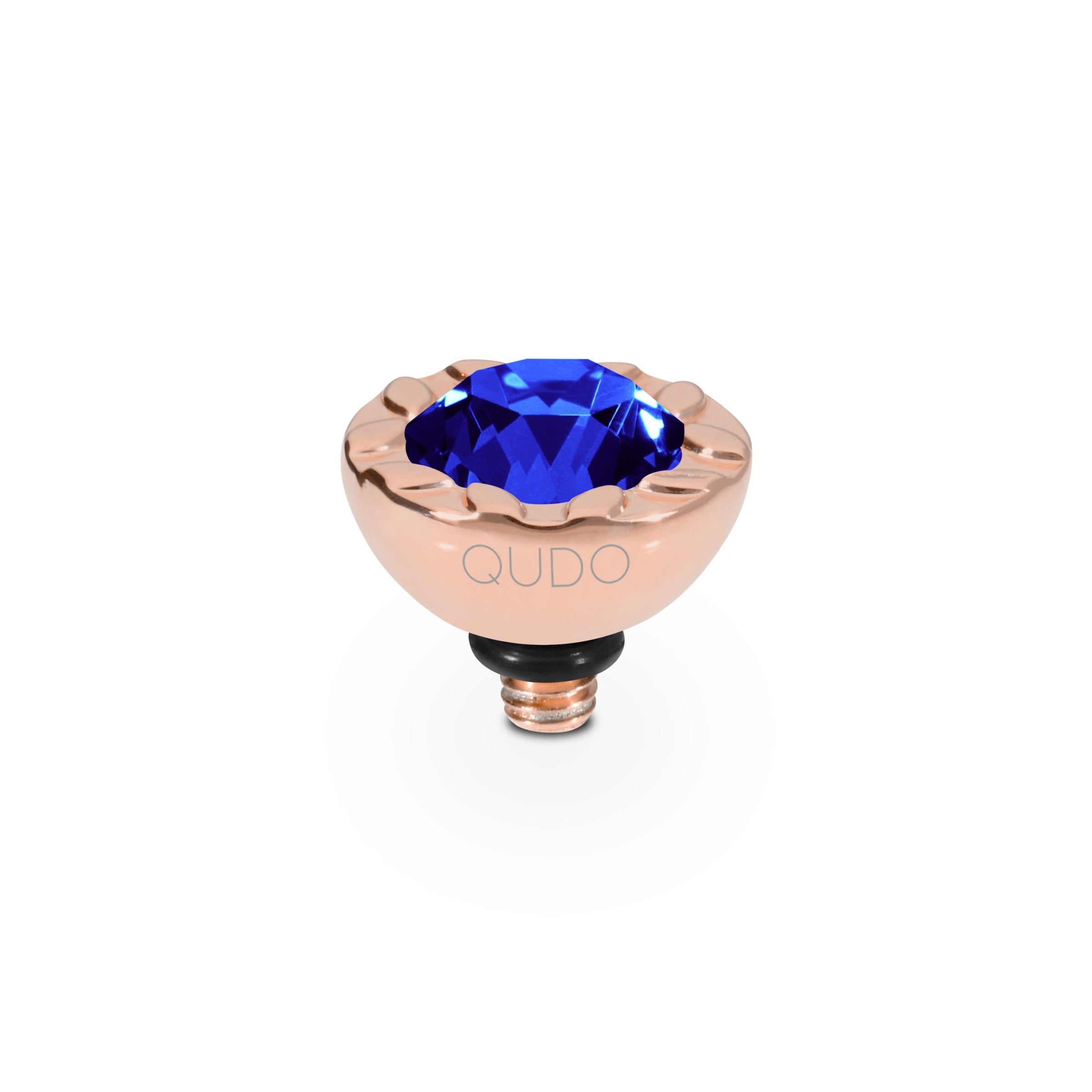 Melara Top 0.4" - Rose Gold ReCreated Dark Sapphire
