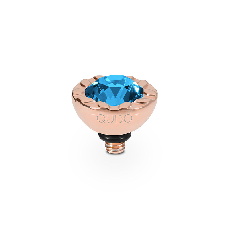 Melara Top 0.4" - Rose Gold Denim Blue