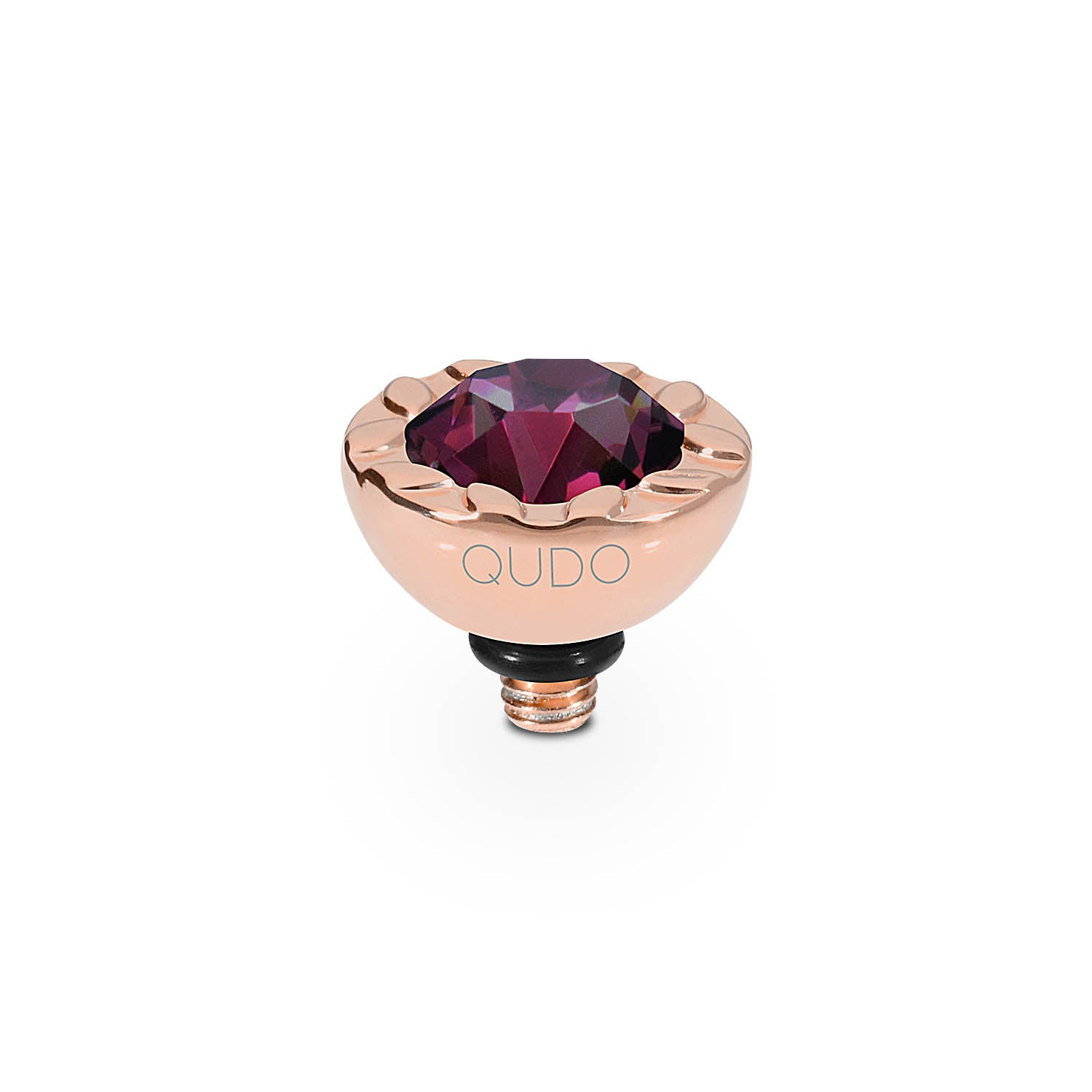 Melara Top 0.4" - Rose Gold amethyst