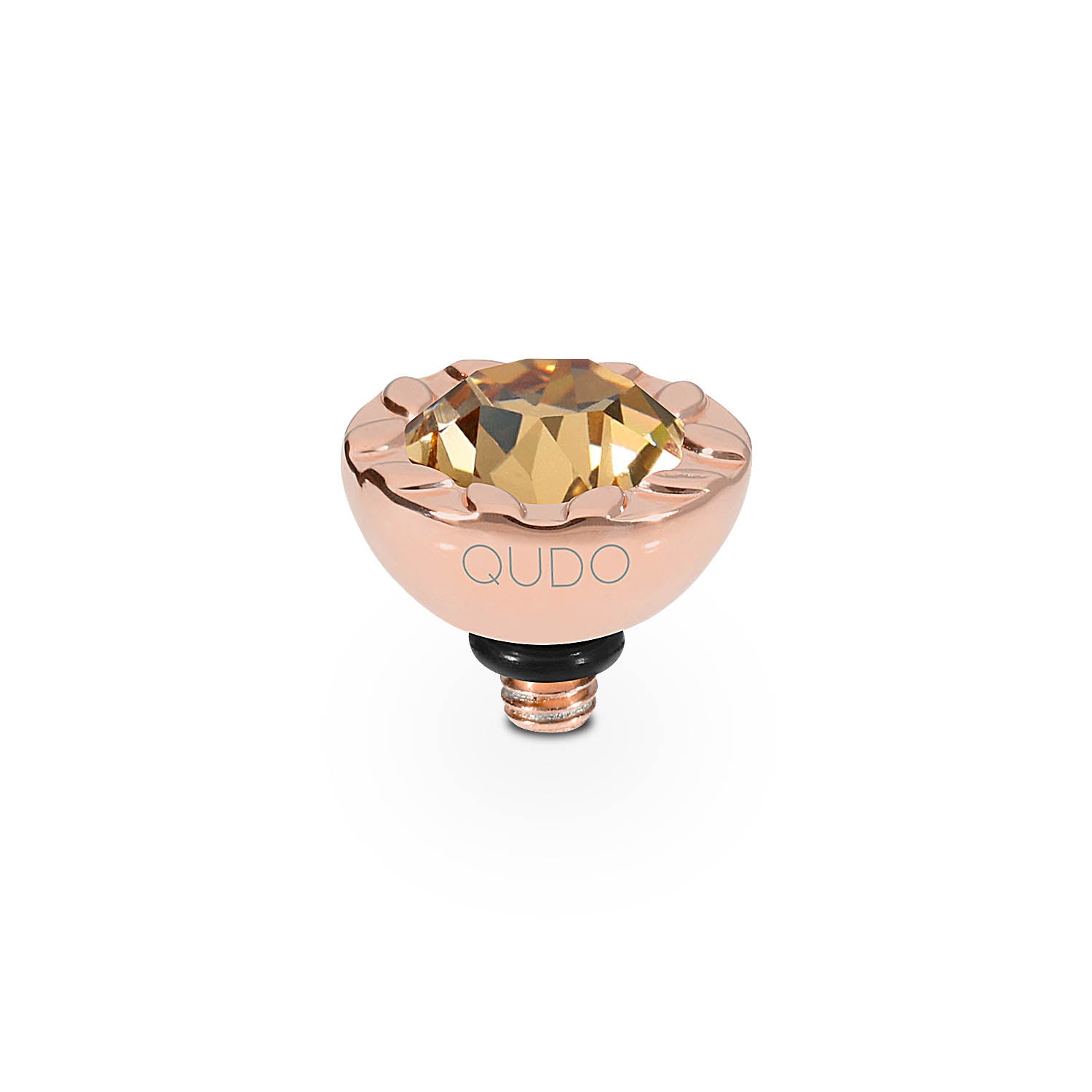 Melara Top 0.4" - Rose Gold light colorado topaz
