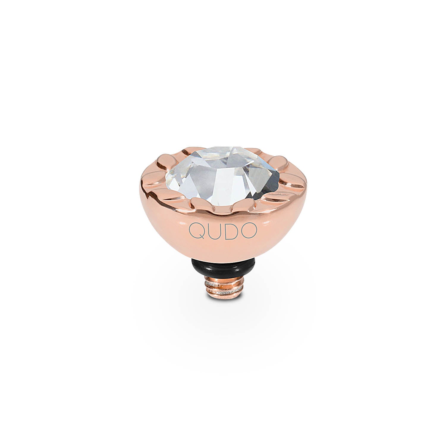 Melara Top 0.4" - Rose Gold crystal