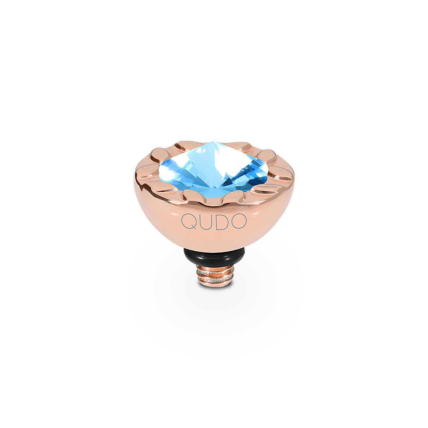 Melara Top 0.4" - Rose Gold aquamarine
