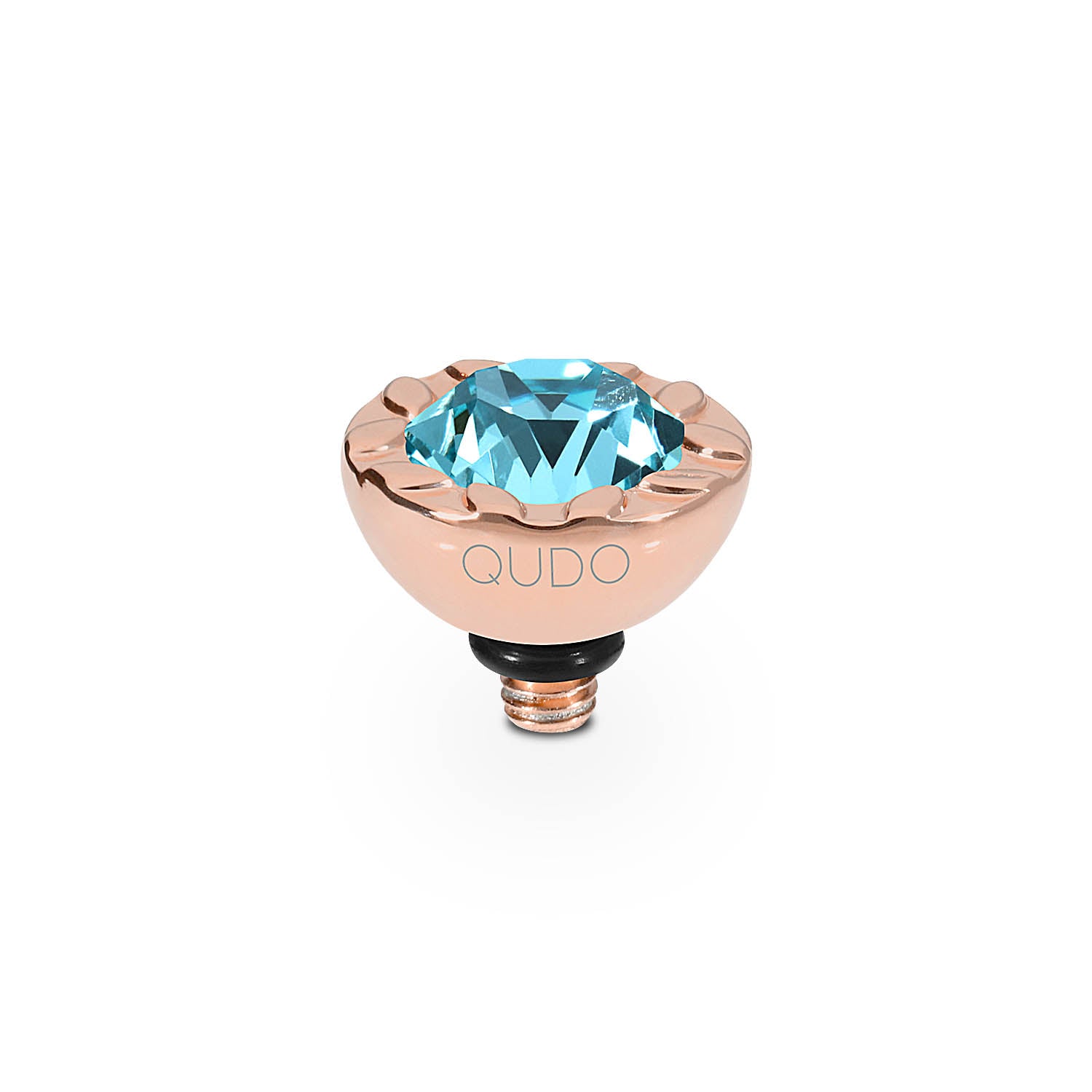 Melara Top 0.4" - Rose Gold Light Turquoise