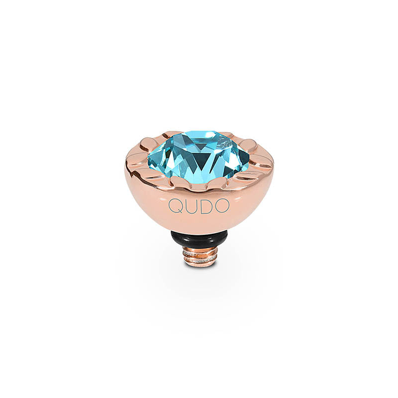 Melara Top 0.4" - Rose Gold Light Turquoise