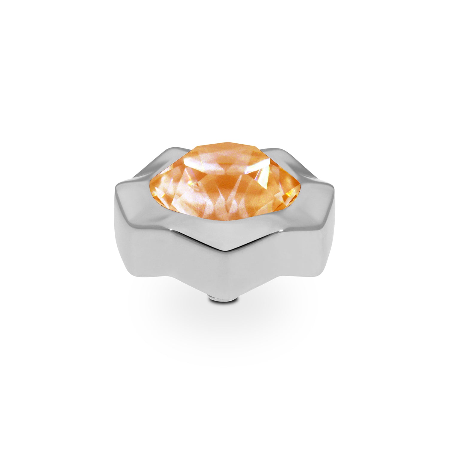 Nemoli Top 0.51" - Silver Crystal Mango Ignite