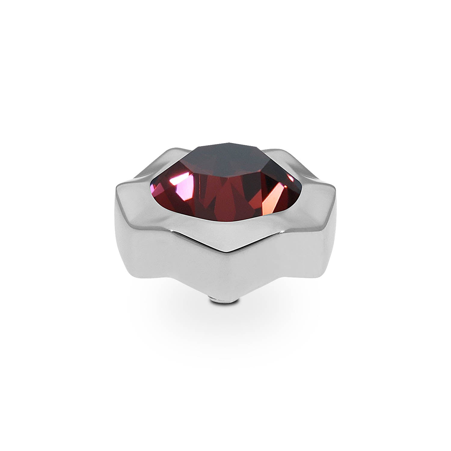 Nemoli Top 0.51" - Silver Burgundy