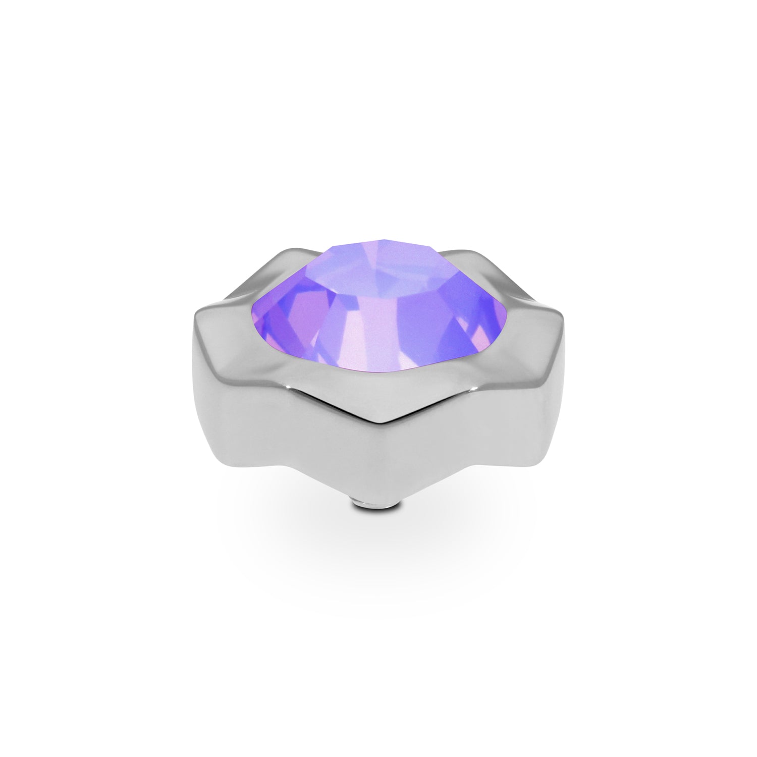 Nemoli Top 0.51" - Silver Crystal Purple Ignite