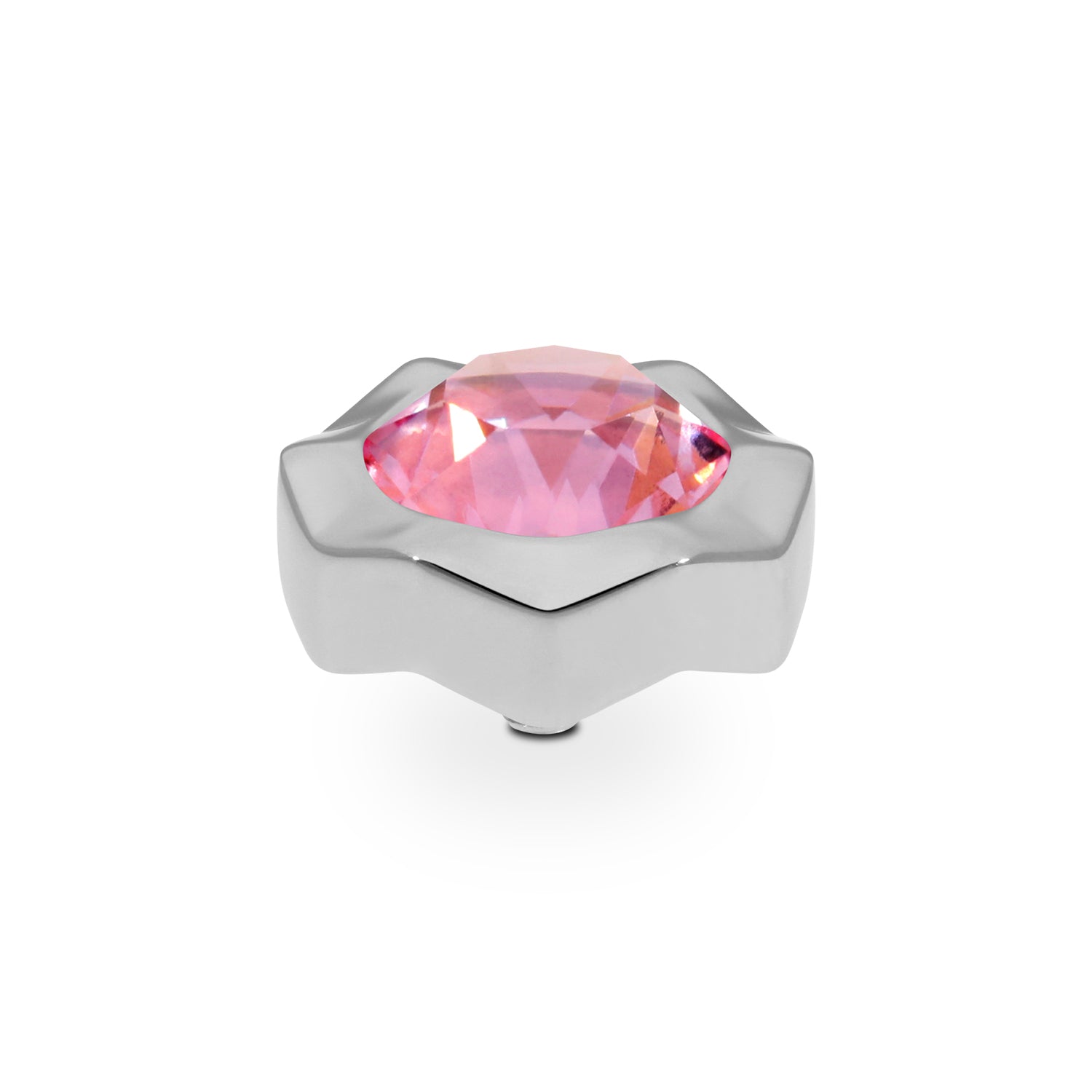 Nemoli Top 0.51" - Silver Light Rose