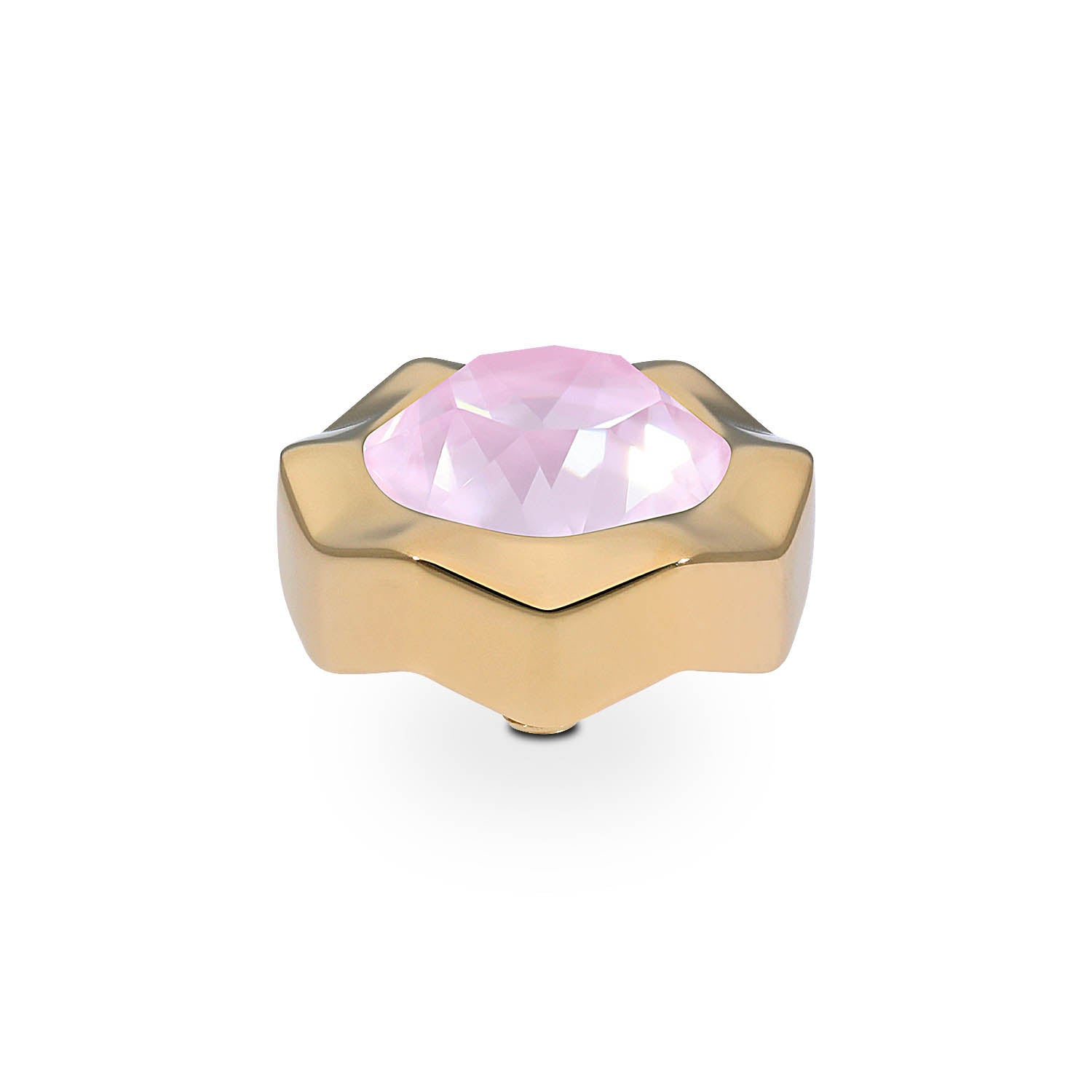 Nemoli Top 0.51" - Gold crystal soft rose ignite