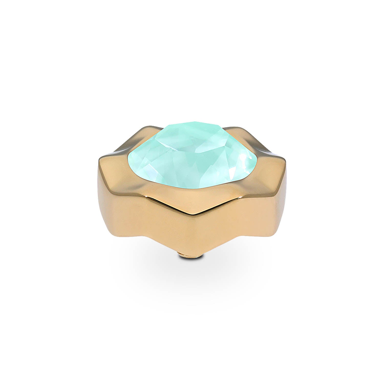 Nemoli Top 0.51" - Gold crystal soft mint ignite
