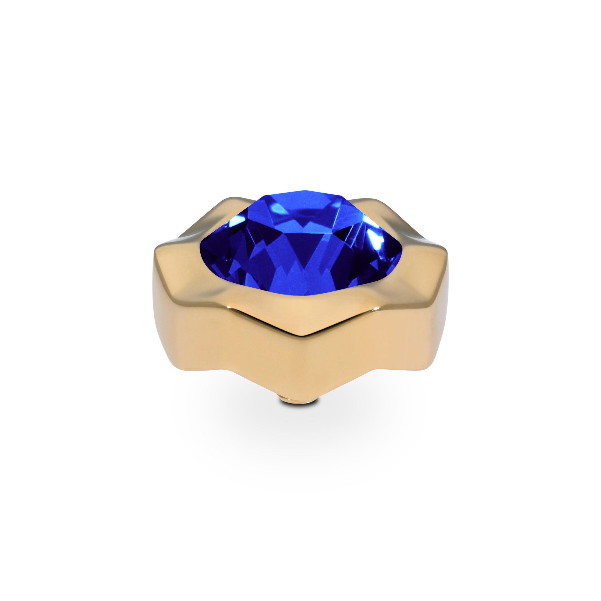 Nemoli Top 0.51" - Gold ReCreated Dark Sapphire