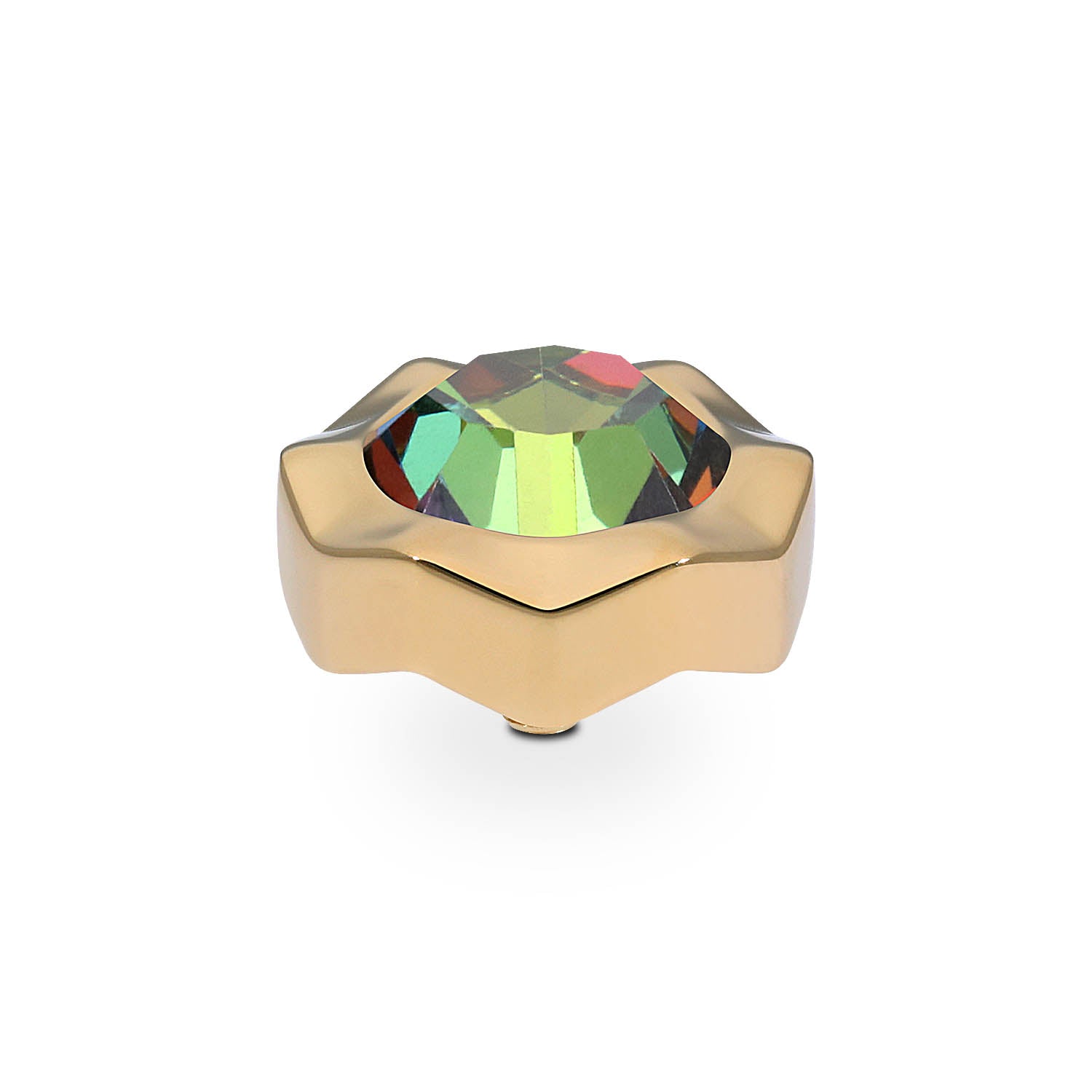 Nemoli Top 0.51" - Gold Crystal Vitrail Medium