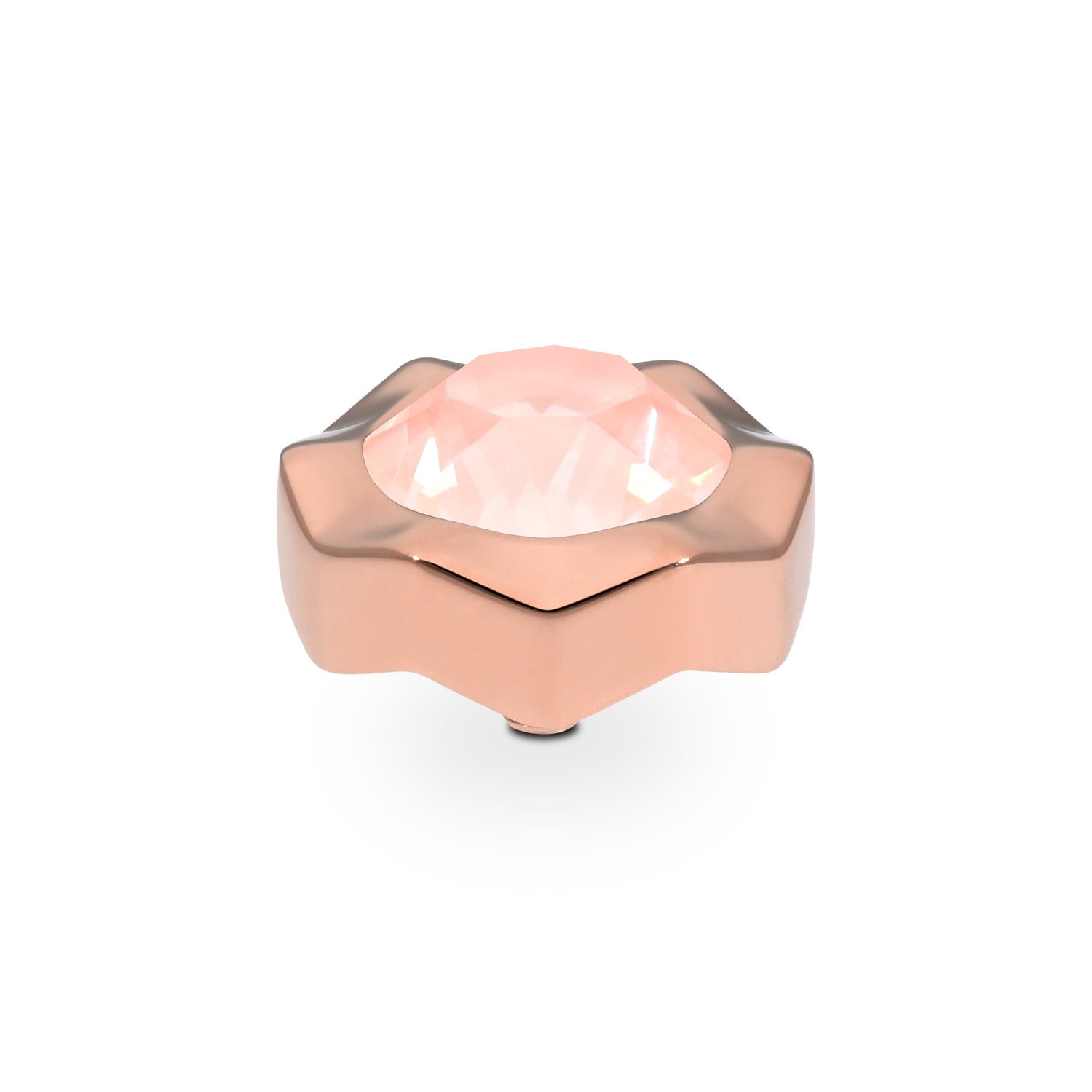 Nemoli Top 0.51" - Rose Gold Crystal Flamingo Ignite