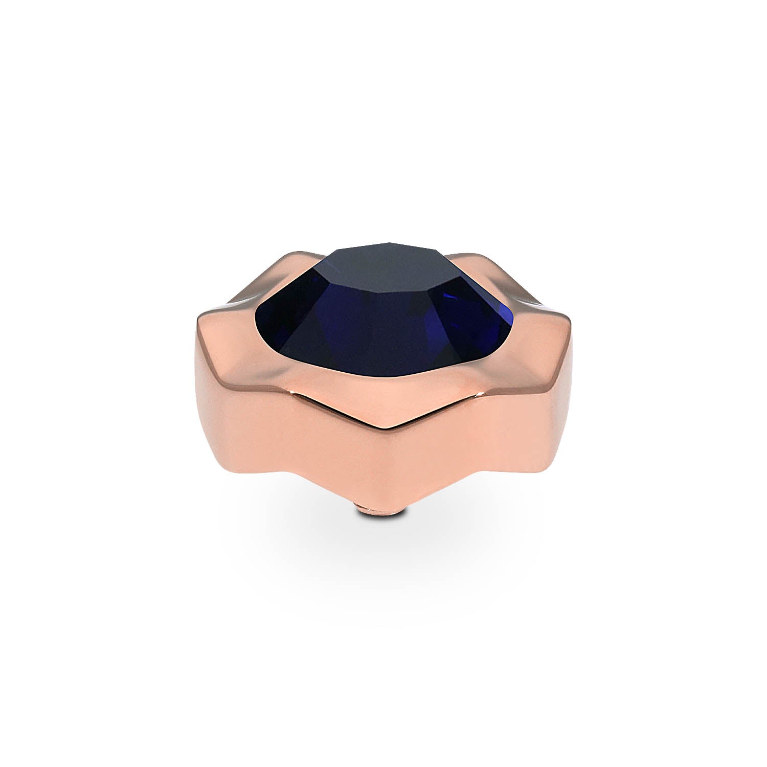 Nemoli Top 0.51" - Rose Gold Dark Indigo