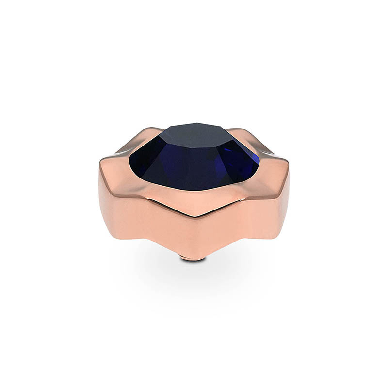 Nemoli Top 0.51" - Rose Gold Dark Indigo