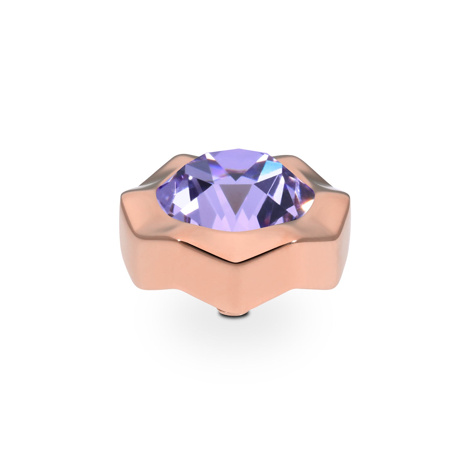 Nemoli Top 0.51" - Rose Gold Violet