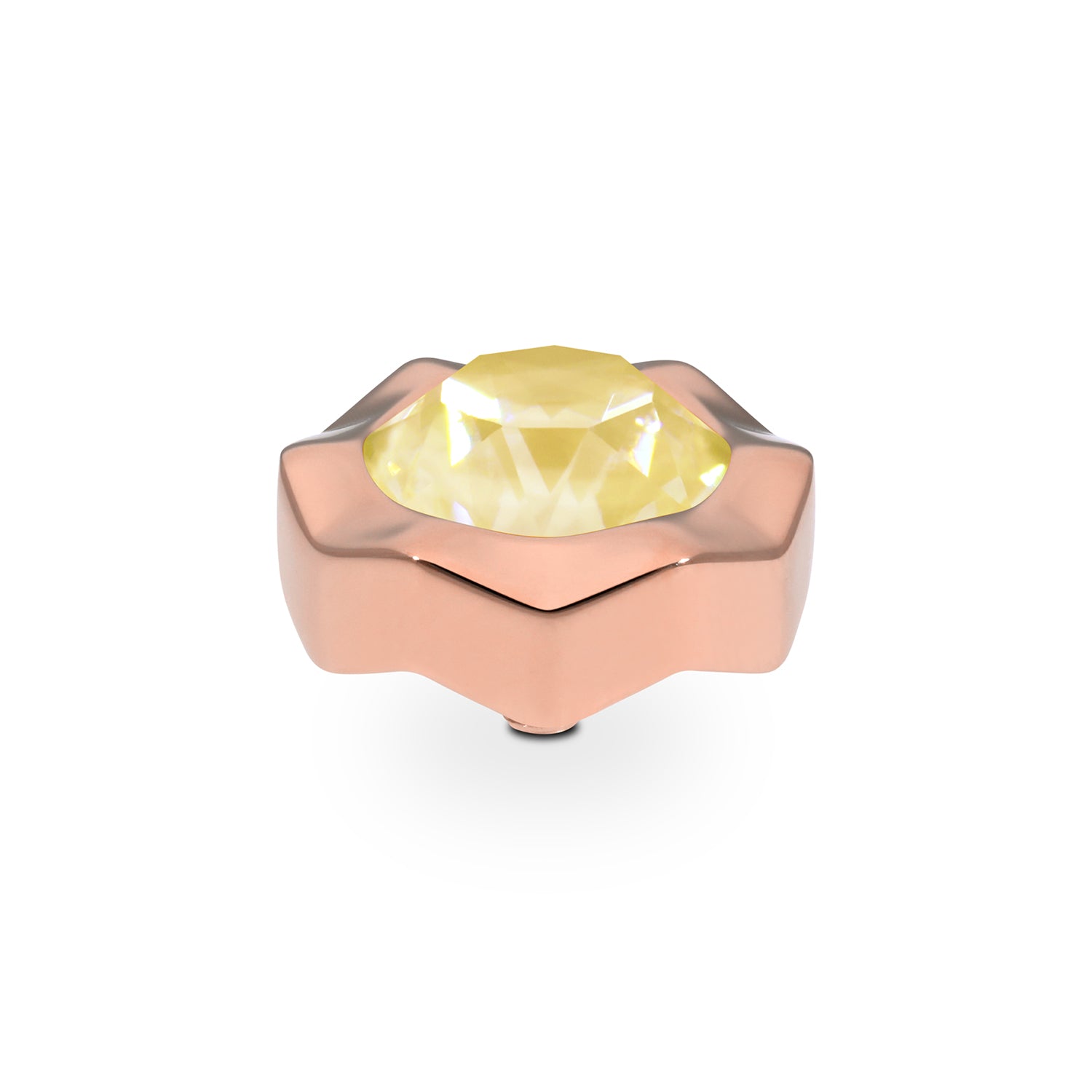 Nemoli Top 0.51" - Rose Gold Recreated Dark Jonquil