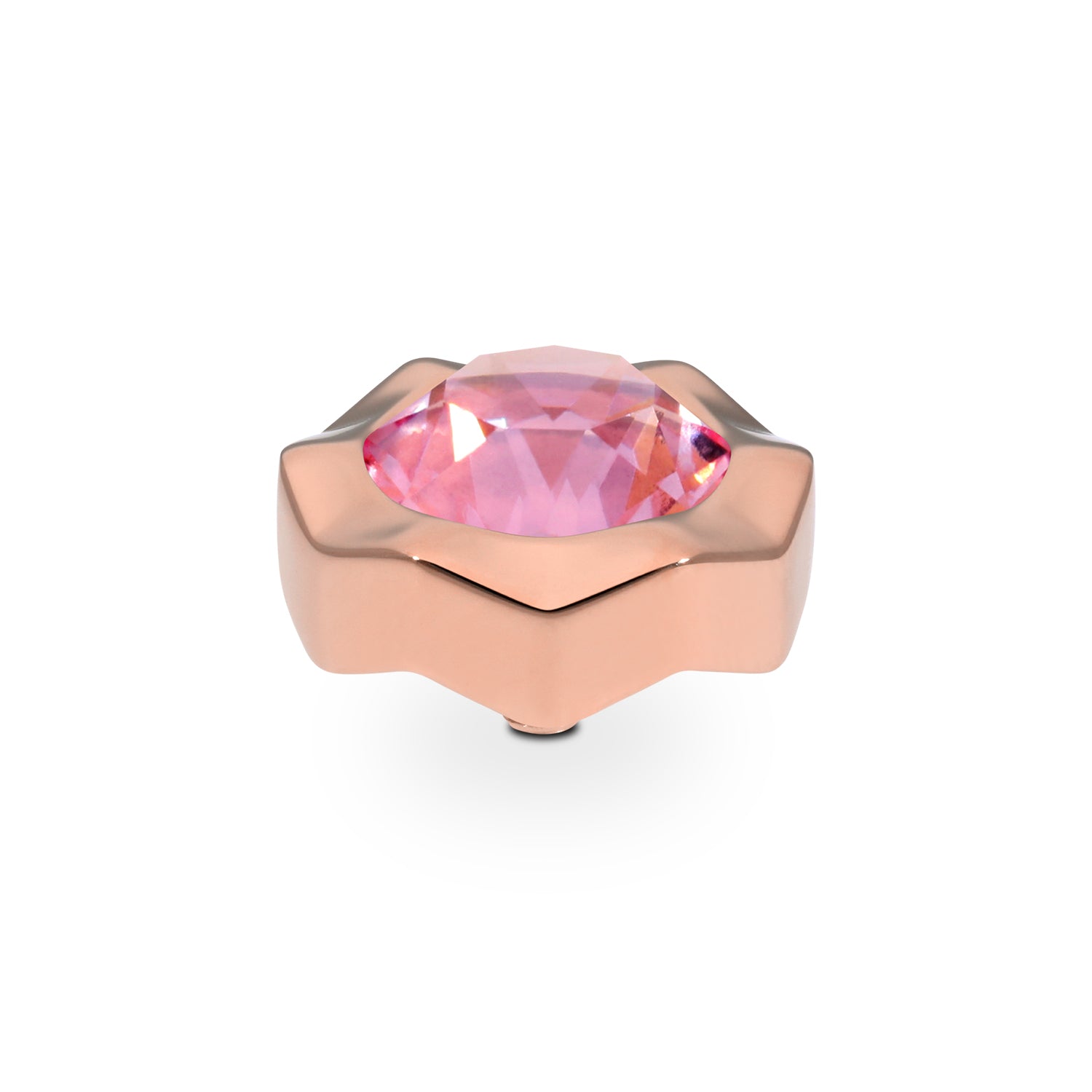 Nemoli Top 0.51" - Rose Gold Light Rose