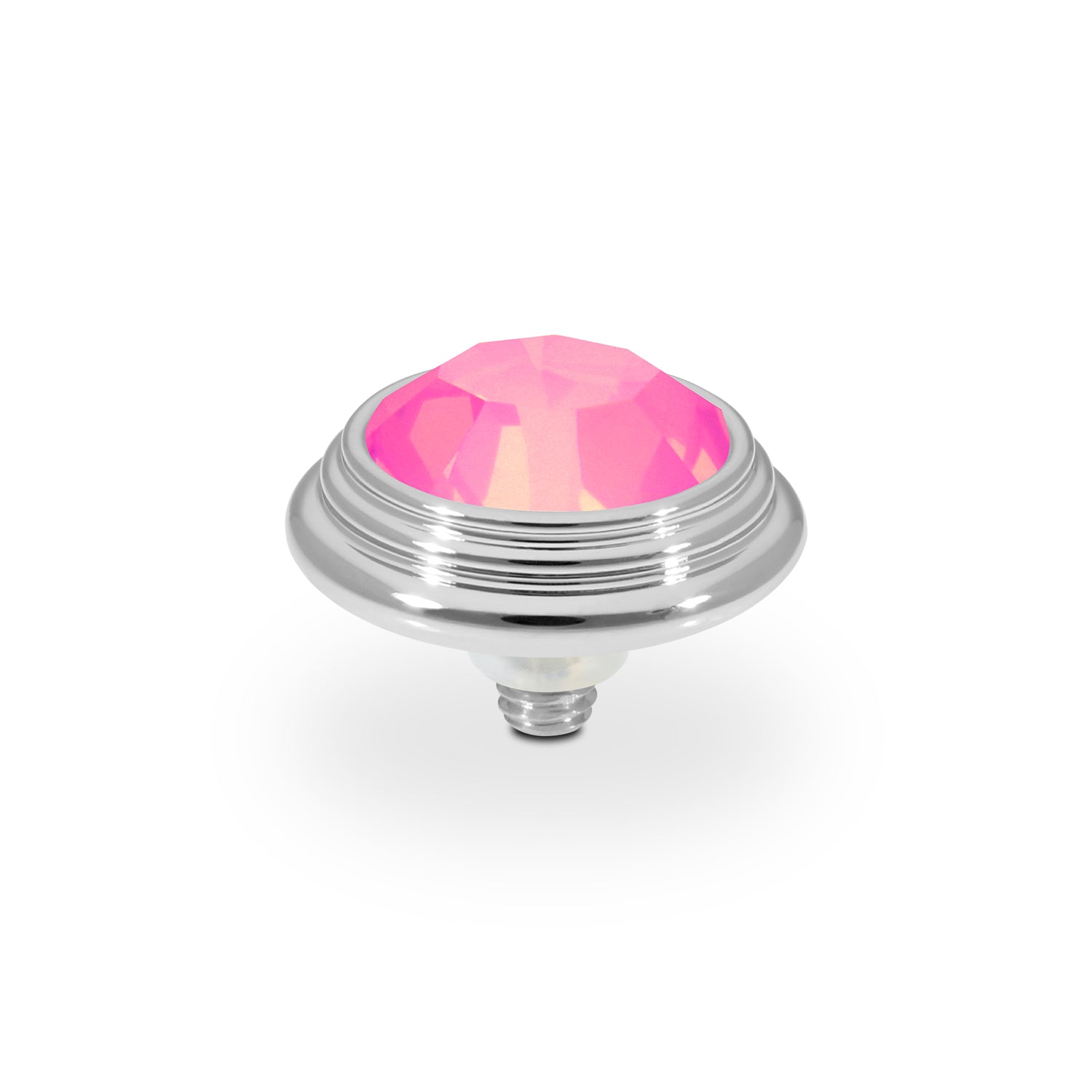 Oroli Top 0.51" - Silver Crystal Dahlia Ignite