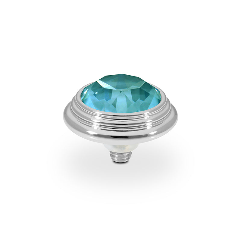 Oroli Top 0.51" - Silver Crystal Pine Green Ignite