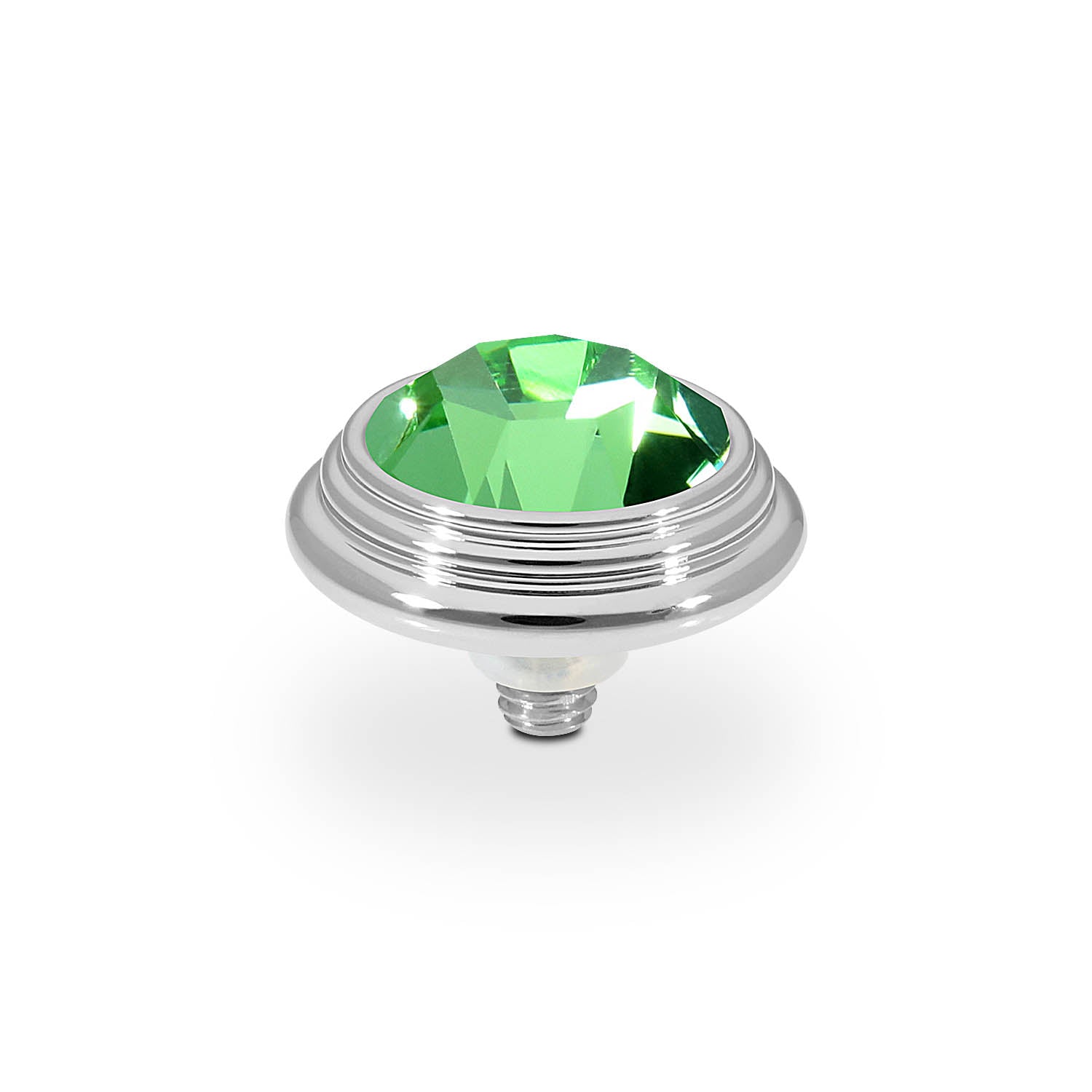 Oroli Top 0.51" - Silver peridot