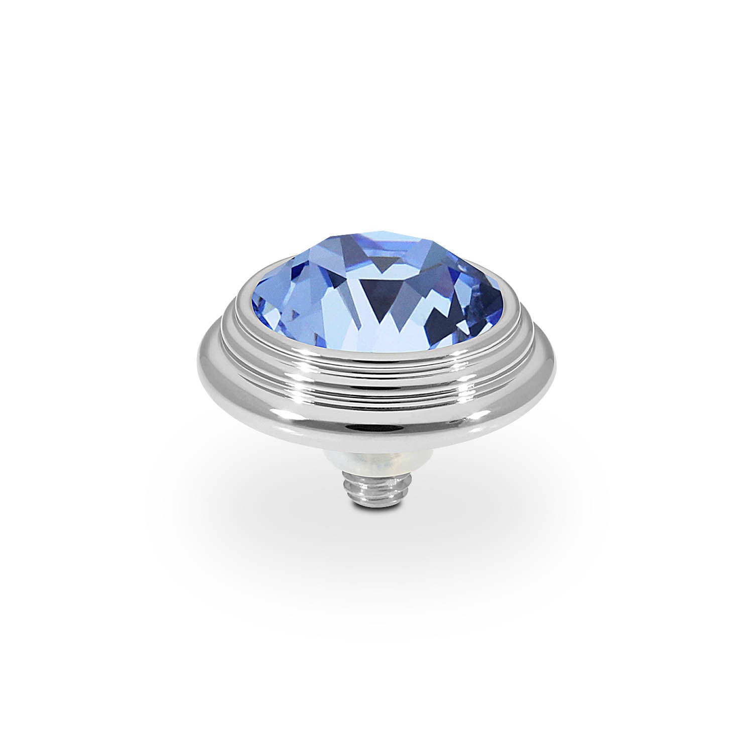 Oroli Top 0.51" - Silver light sapphire