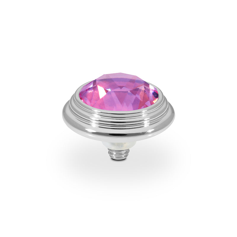 Oroli Top 0.51" - Silver Crystal Orchid Ignite