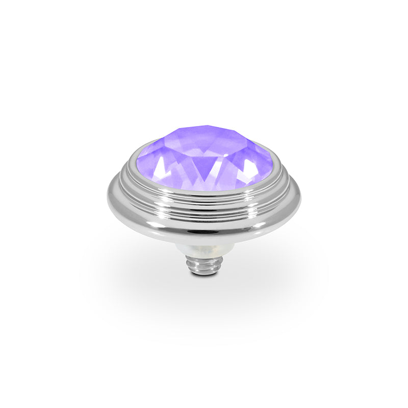 Oroli Top 0.51" - Silver Crystal Purple Ignite