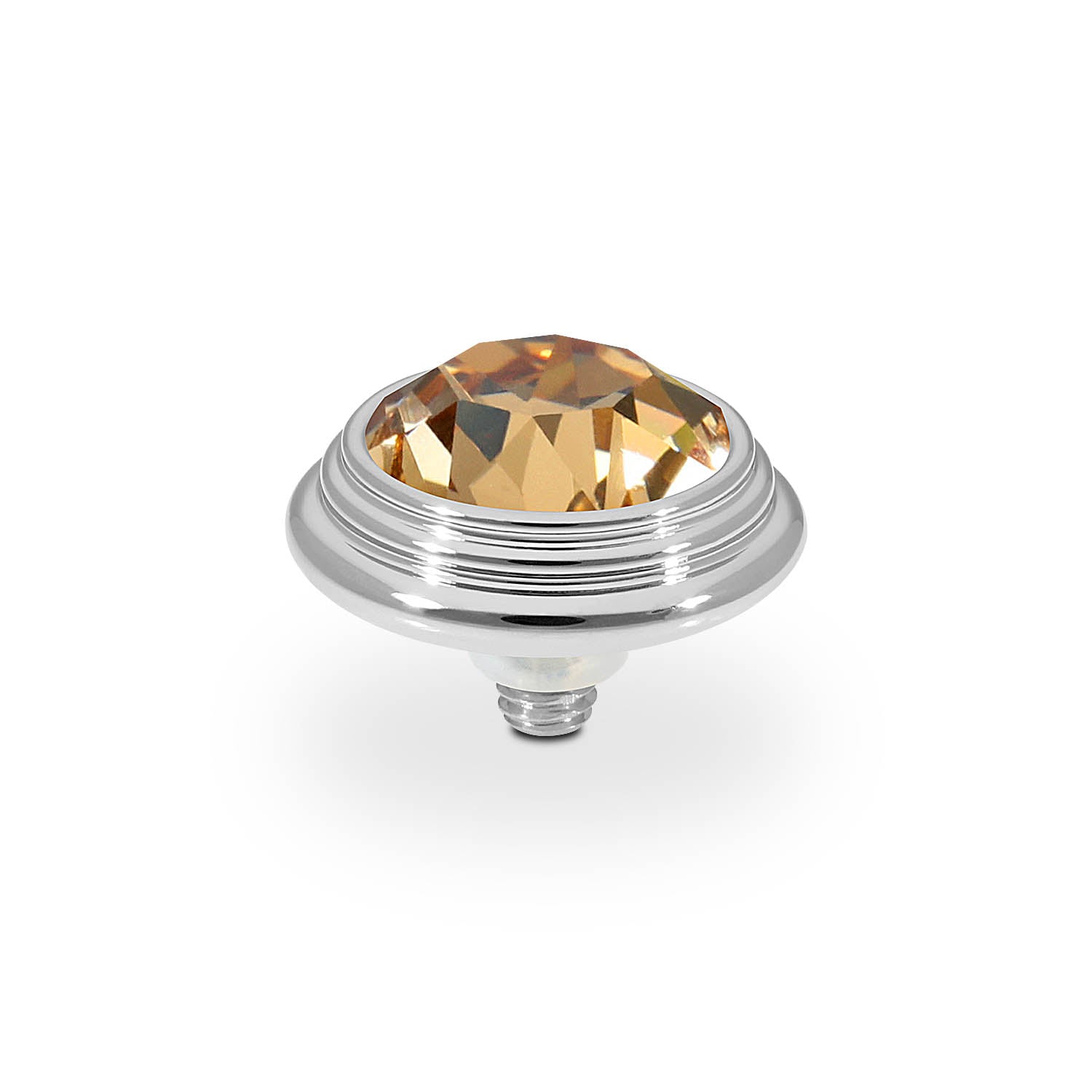 Oroli Top 0.51" - Silver light colorado topaz