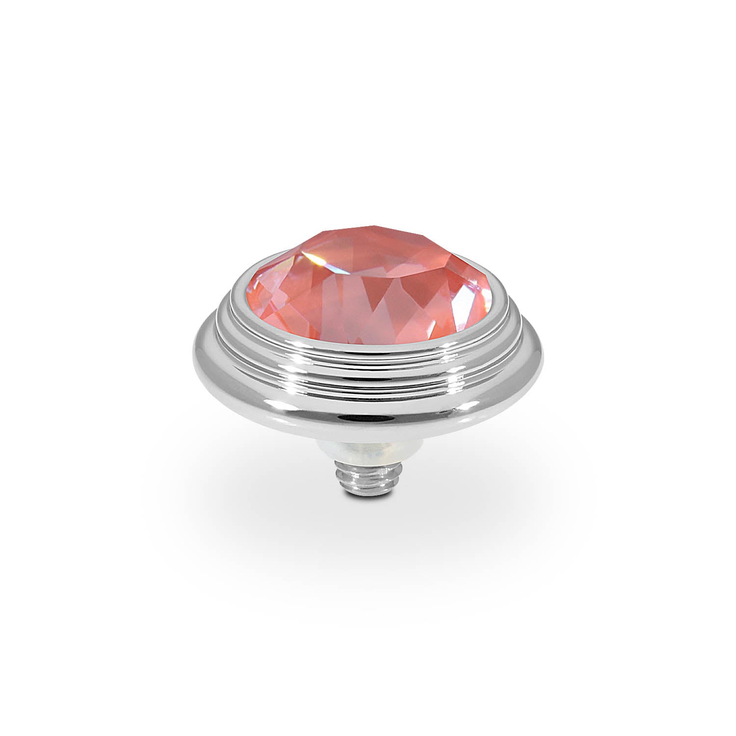 Oroli Top 0.51" - Silver crystal maroon ignite