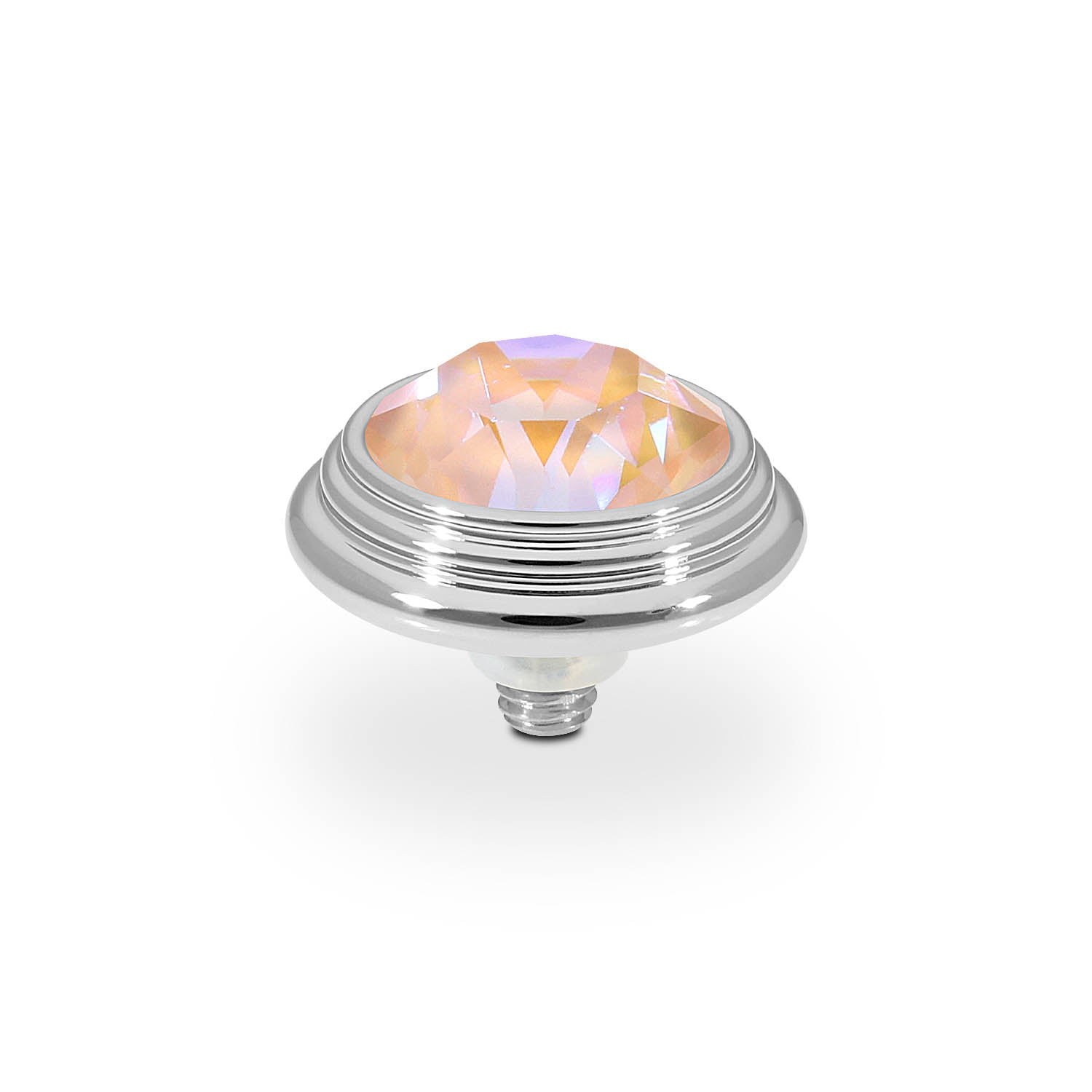 Oroli Top 0.51" - Silver dusty pink delite