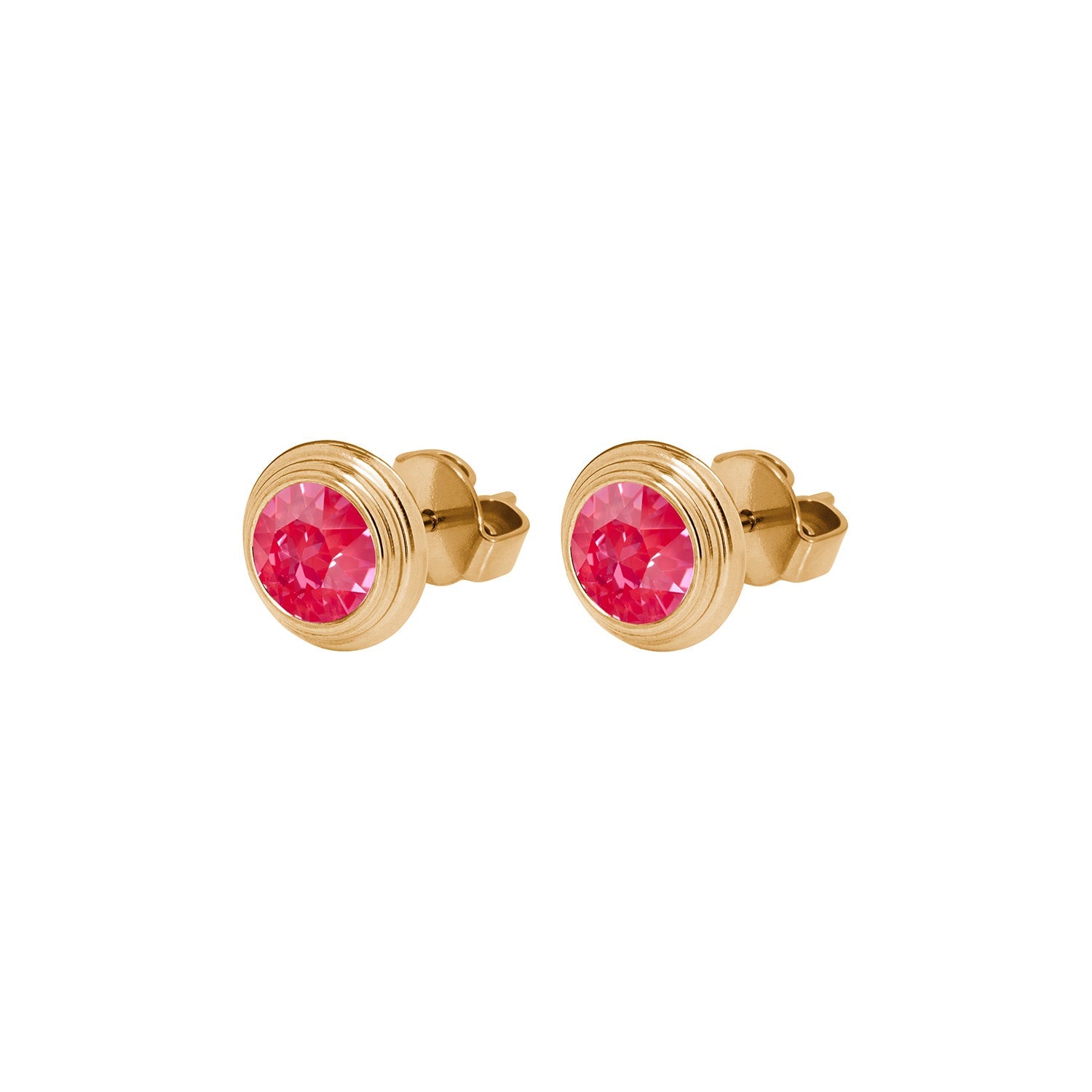 Oroli Ear Studs 0.39" - Gold