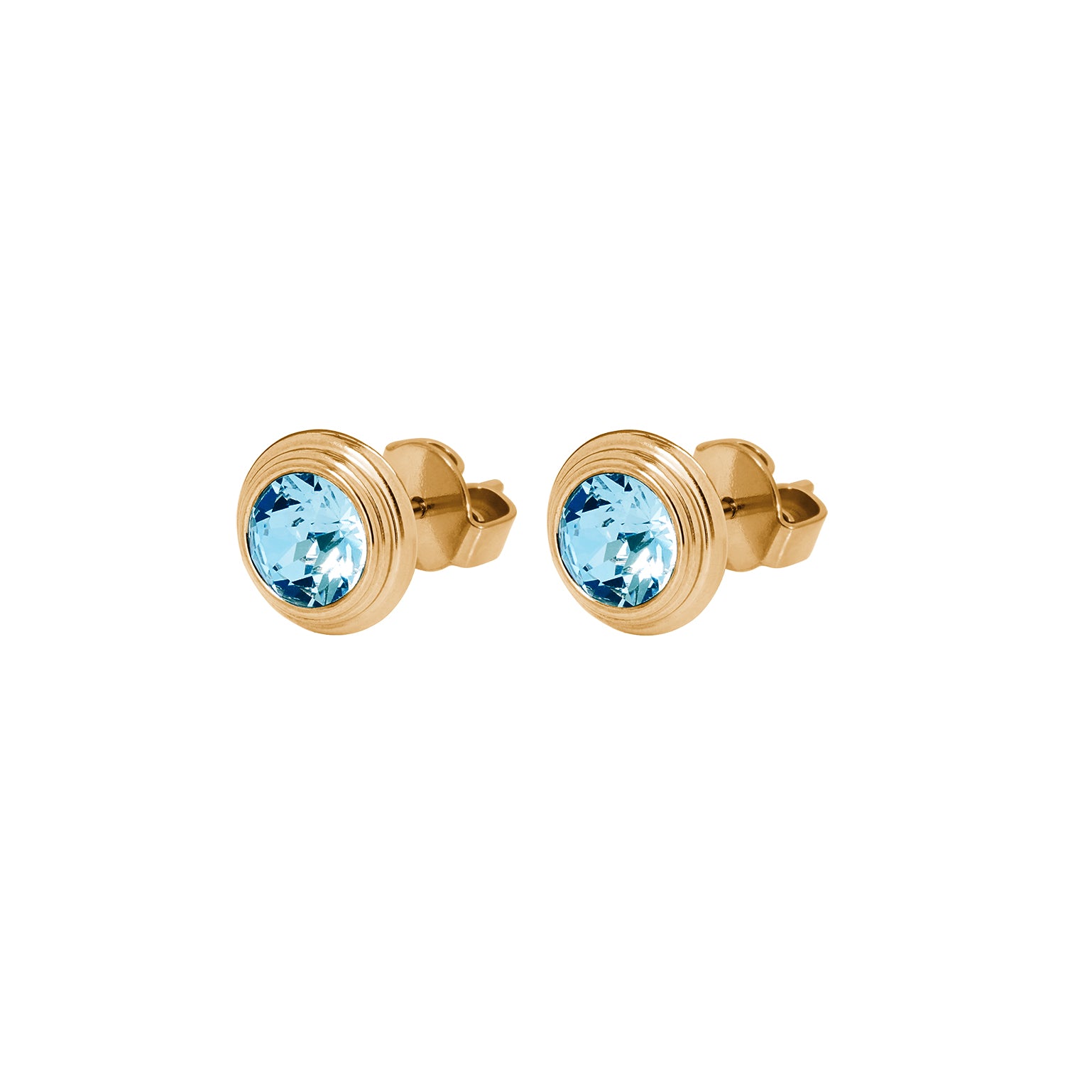 Oroli Ear Studs  0.39" - Gold montana