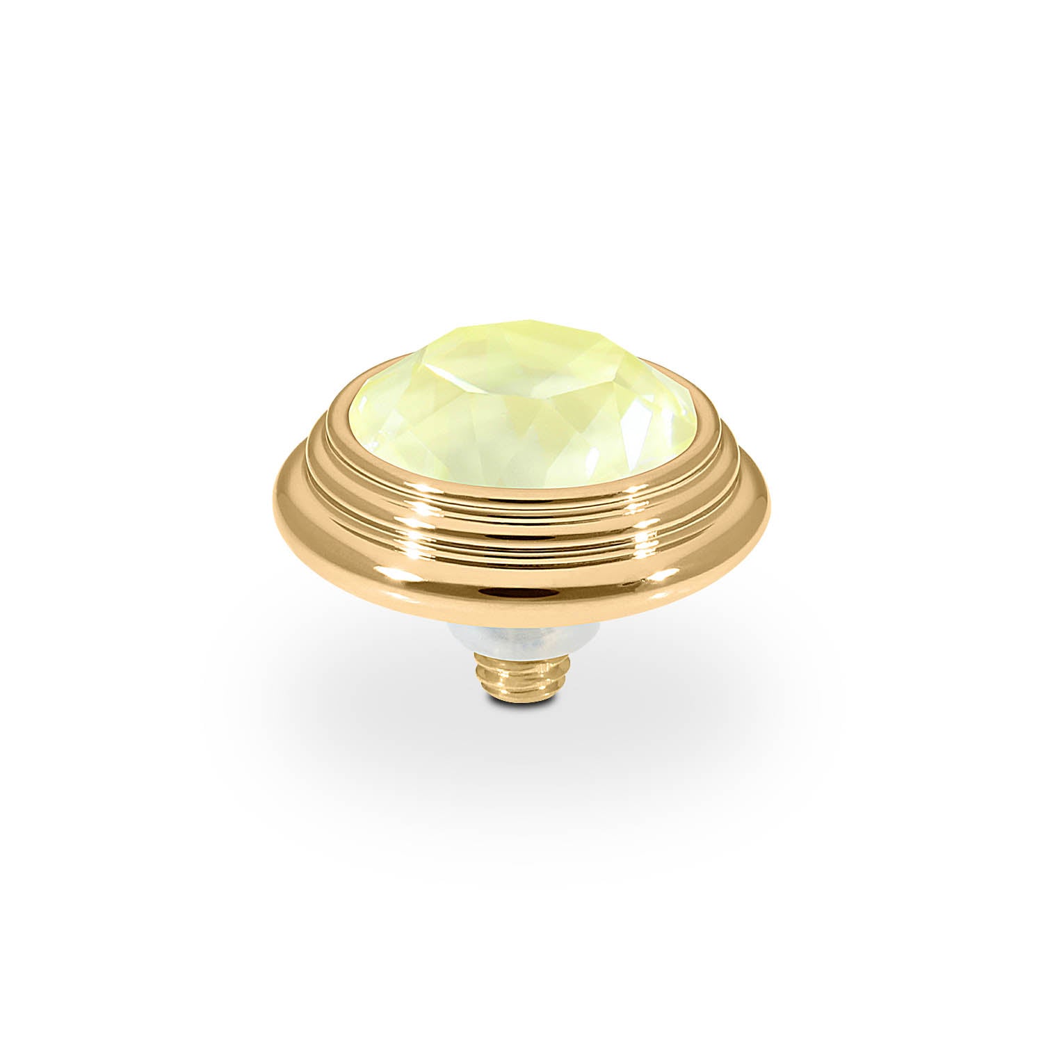 Oroli Top 0.51" - Gold crystal soft yellow ignite