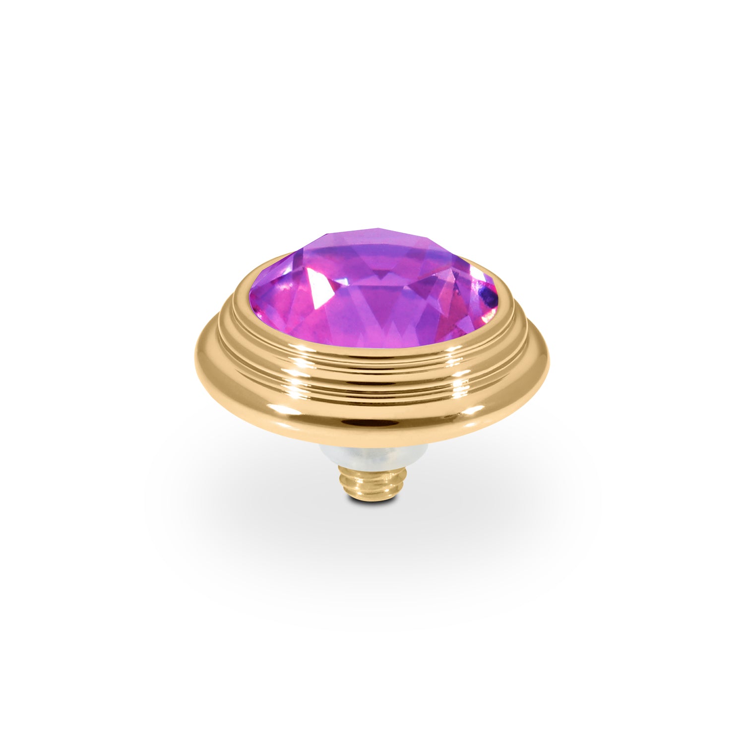Oroli Top 0.51" - Gold Crystal Electric Violet Ignite