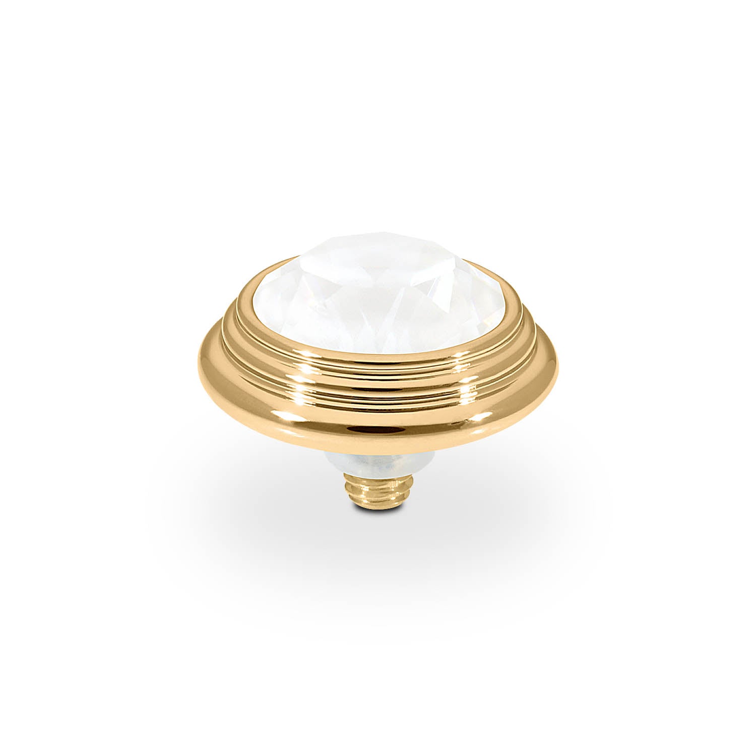 Oroli Top 0.51" - Gold crystal electric white ignite