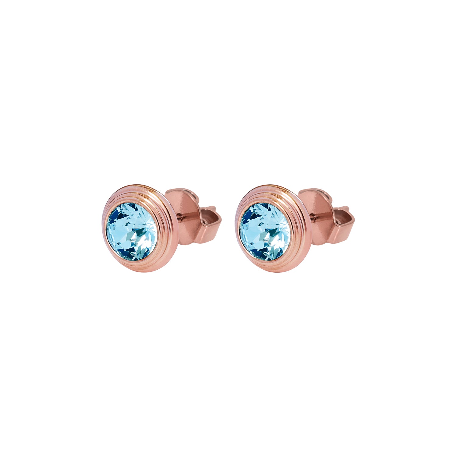 Oroli Ear Studs  0.39" - Rose Gold montana
