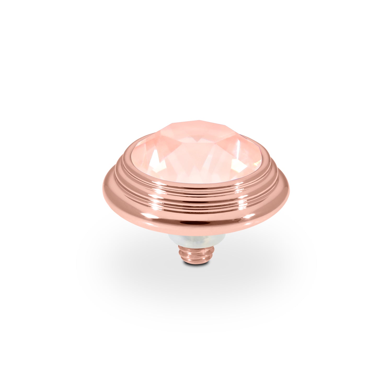 Oroli Top 0.51" - Rose Gold Crystal Flamingo Ignite