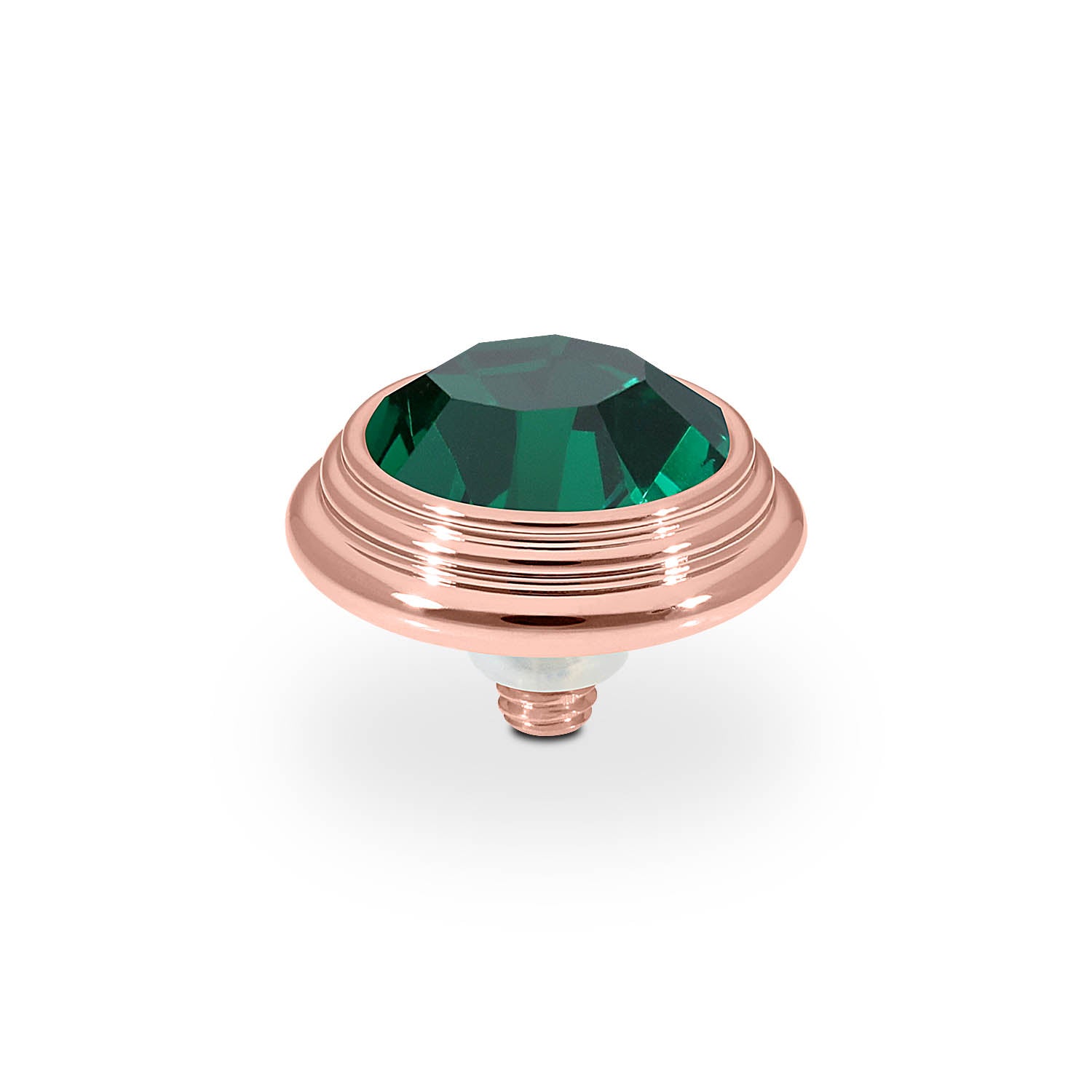 Oroli Top 0.51" - Rose Gold emerald