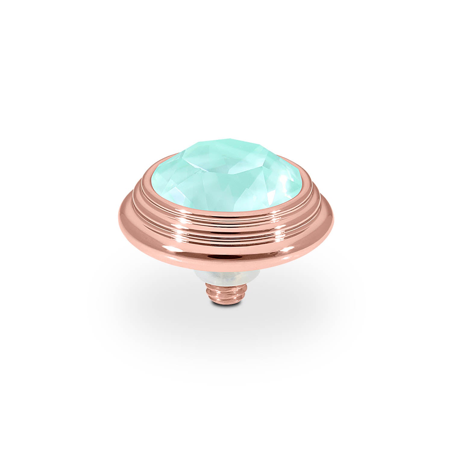 Oroli Top 0.51" - Rose Gold crystal soft mint ignite