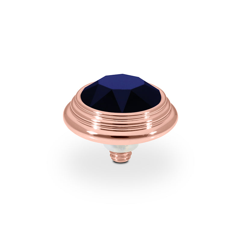 Oroli Top 0.51" - Rose Gold Dark Indigo